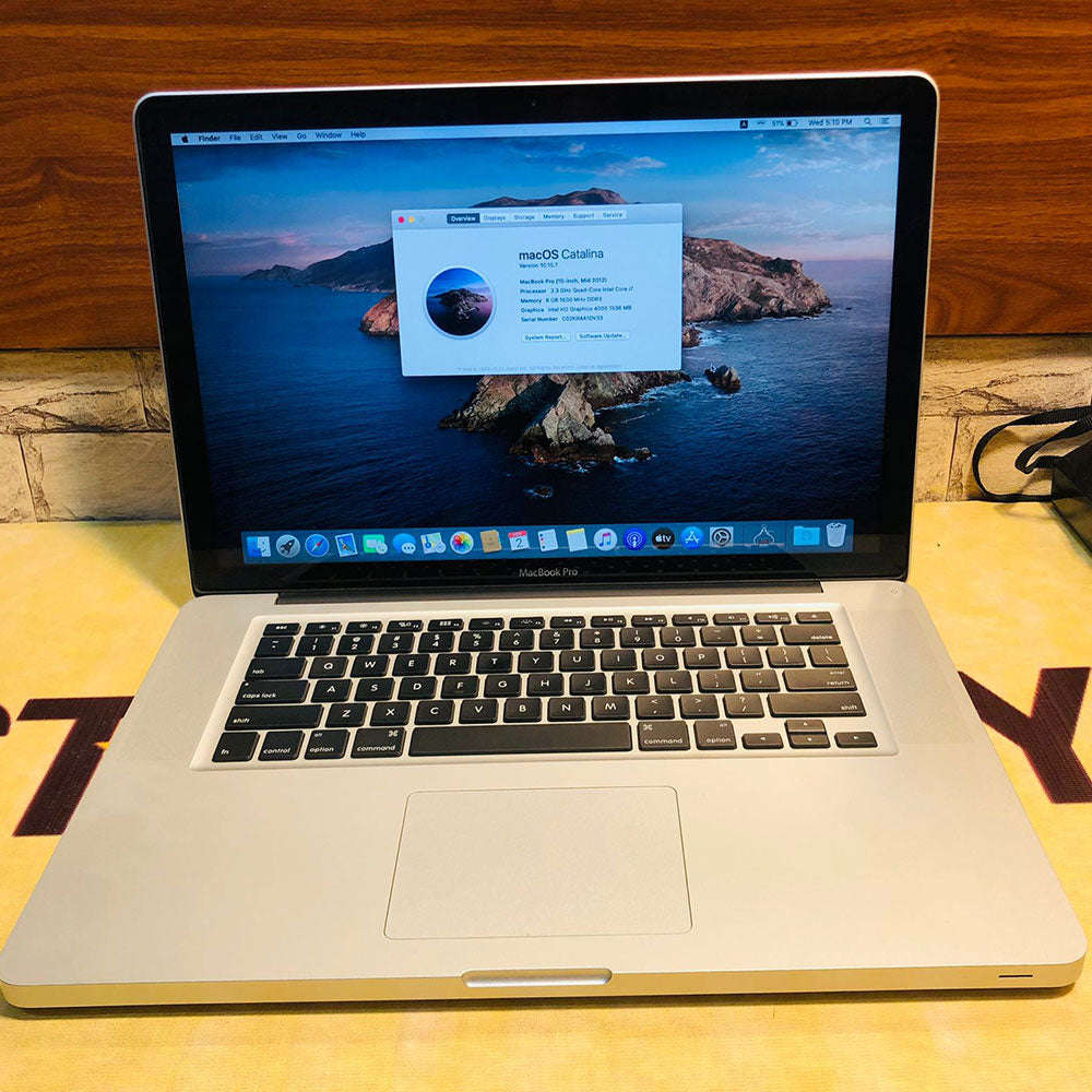 Apple MacBook Pro 15-inch "Core i7" 2.3 Mid 2012  |  MacBookPro 9,1 - A1286 (EMC 2556) (Pre-owned)