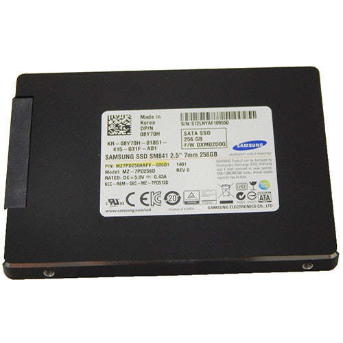 256GB SSD 2.5" SATA Laptop Hard Drive (Used / Refurbished)