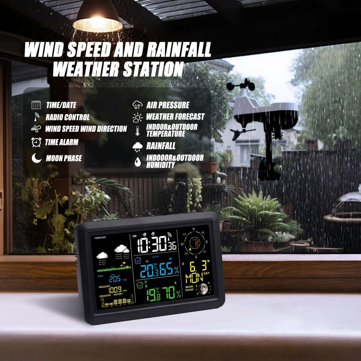 Wireless Weather Station with Outdoor Sensor (10000336)