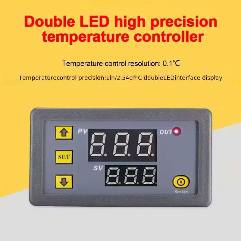 W3230 AC110-220V Probe Line 20A Digital Temperature Controller (10008097)