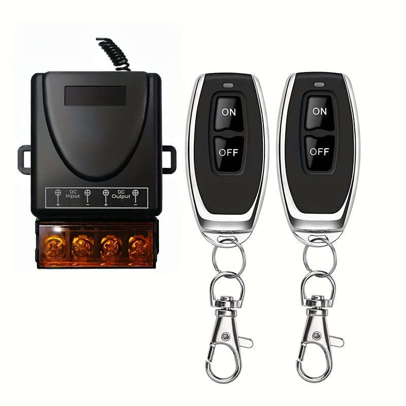DC 12V/24V/48V/72V 30A Wireless Remote Control Switch RF 433Mhz (10007901)