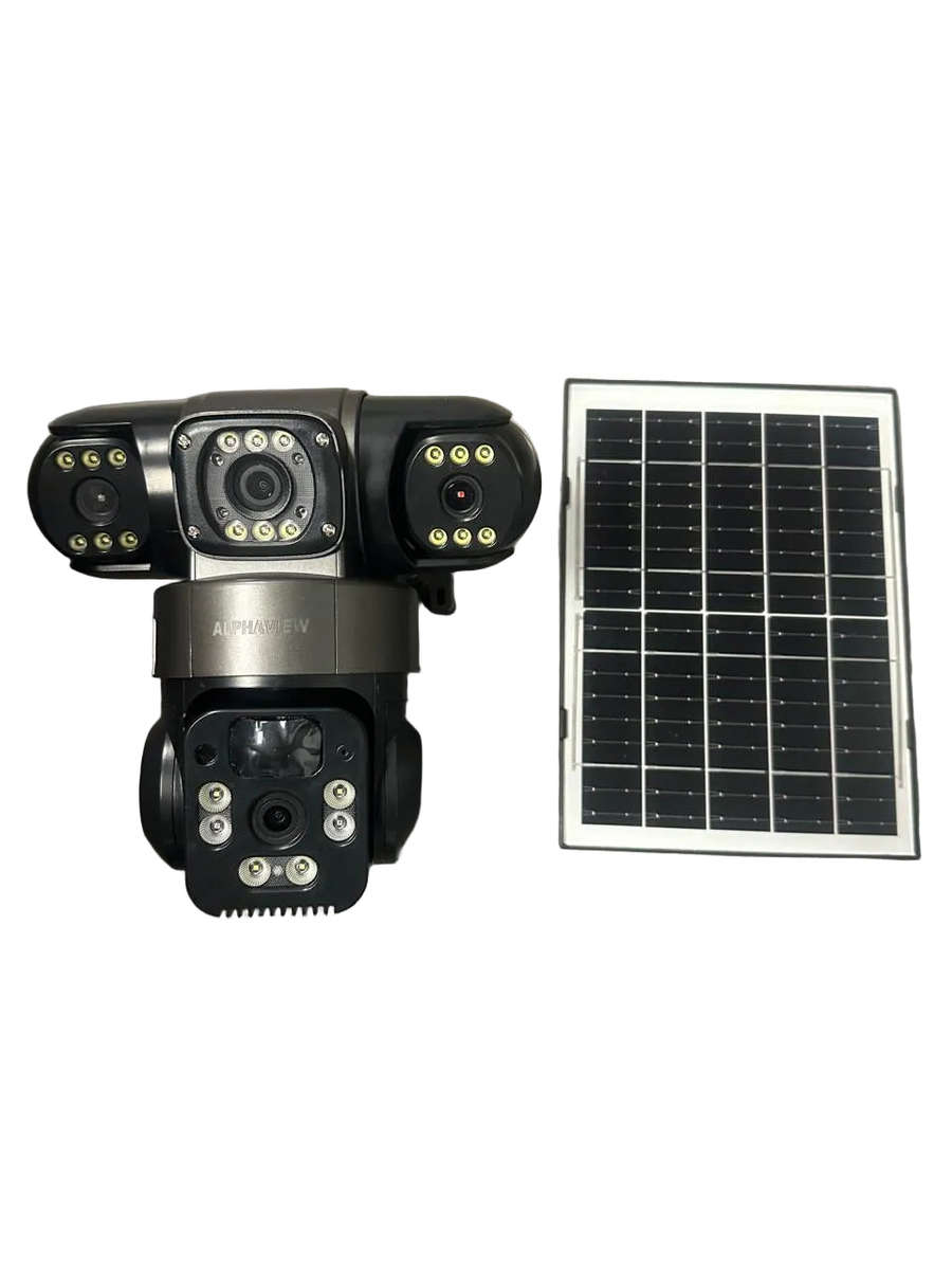 4G IPC 262-13 Solar Security Camera with Dual Lenses (10008321)