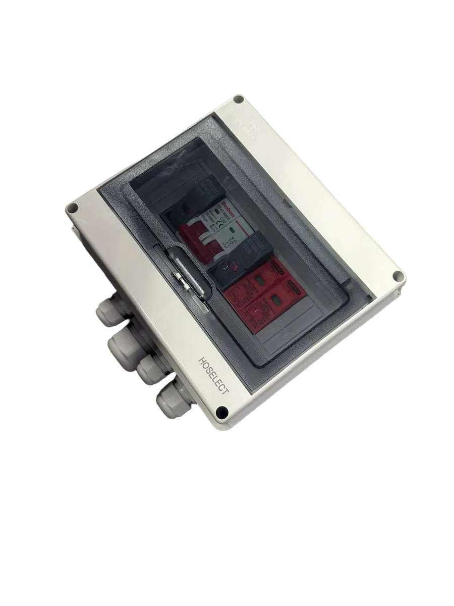 Solar photovoltaic PV DC Combiner Box Surge Lightning Protection 1 input 1 out DC 1000V (10008385)
