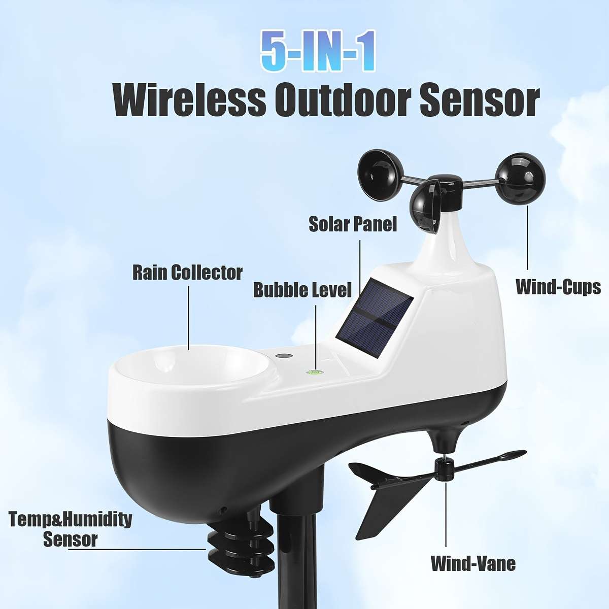 Wireless Weather Station with Outdoor Sensor (10000336)