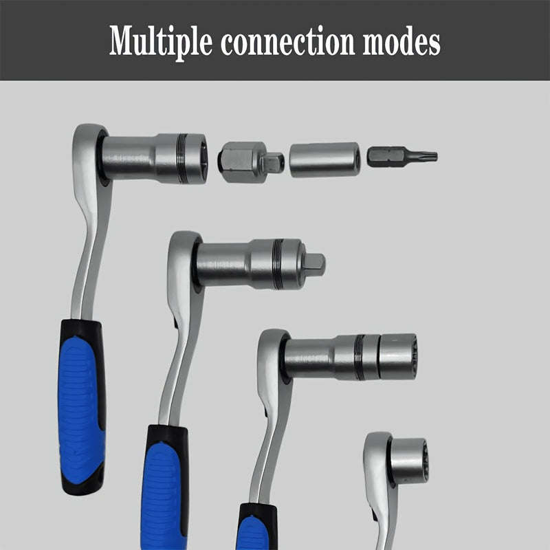 29pcs Pass Through Socket Set 1/4 Inch Drive Impact Master Socket Wrench Kit (10009041)