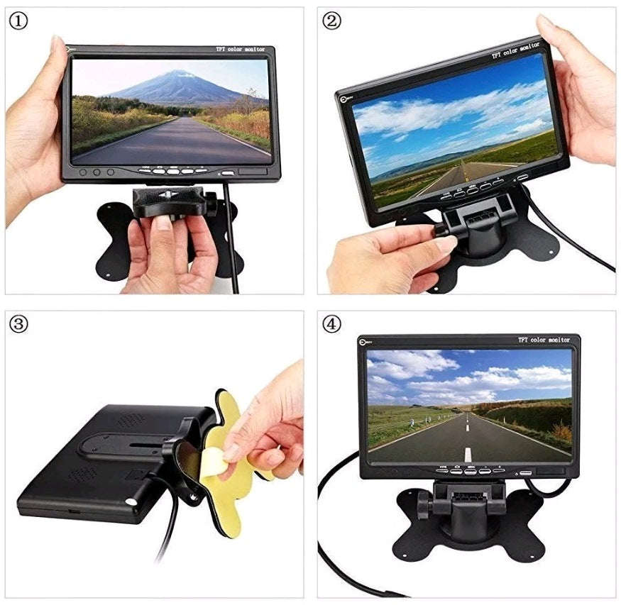 Improve Vehicle Safety with Car and Truck Rear View Backup Camera System (10004555)