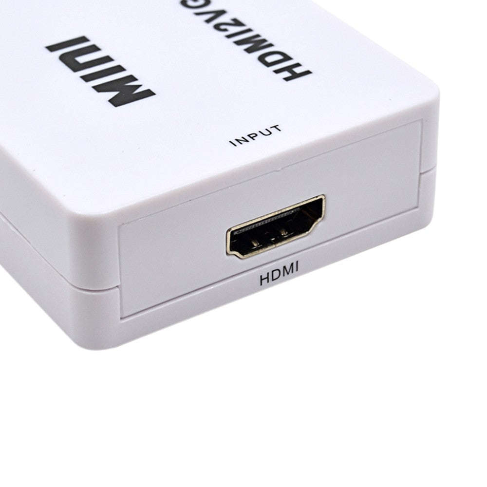 Mini HDMI to VGA Adapter + Audio Cable for XBOX360 for PS4/PS3 PC Computer to 1080P HDTV Display ...