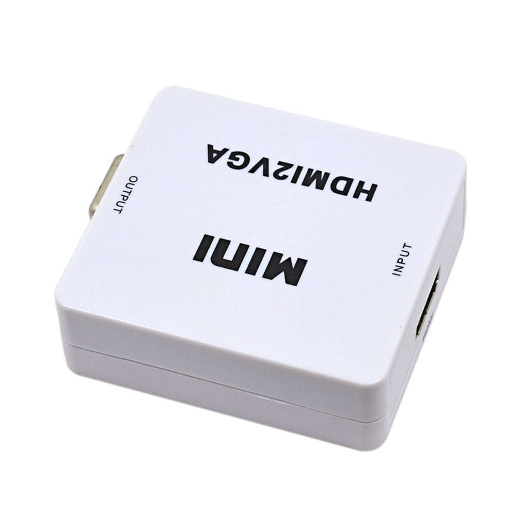 Mini HDMI to VGA Adapter + Audio Cable for XBOX360 for PS4/PS3 PC Computer to 1080P HDTV Display ...