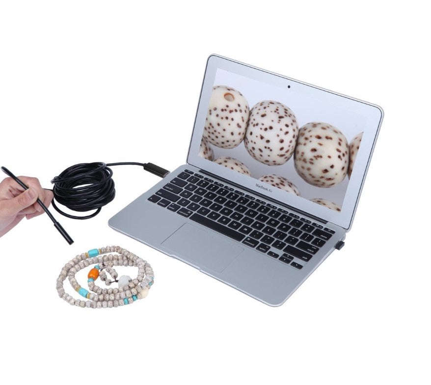 ANDOWL Q-HD211 2 In 1 Waterproof 5m Micro USB Endoscope Inspection Borescope Camera For Android/P...