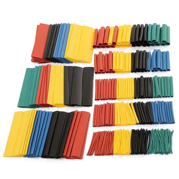 164pcs 2:1 Polyolefin Heat Shrink Tubing Set (10000450)