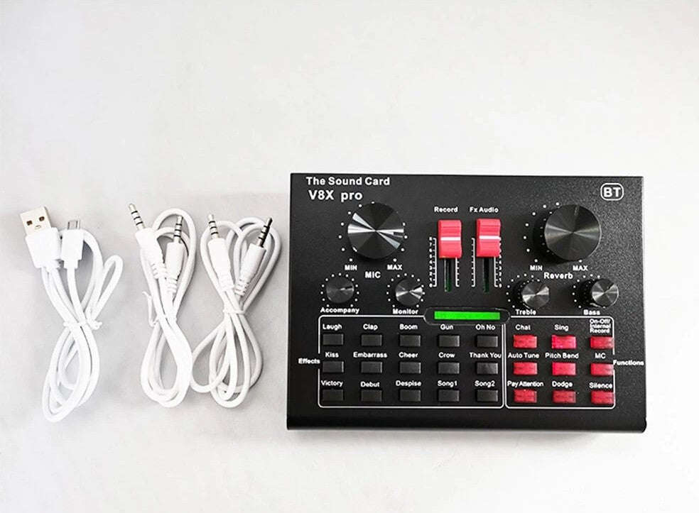 BM800 Condenser Microphone Pro Audio Studio Sound Recording Kit - Professional-Quality Microphone...