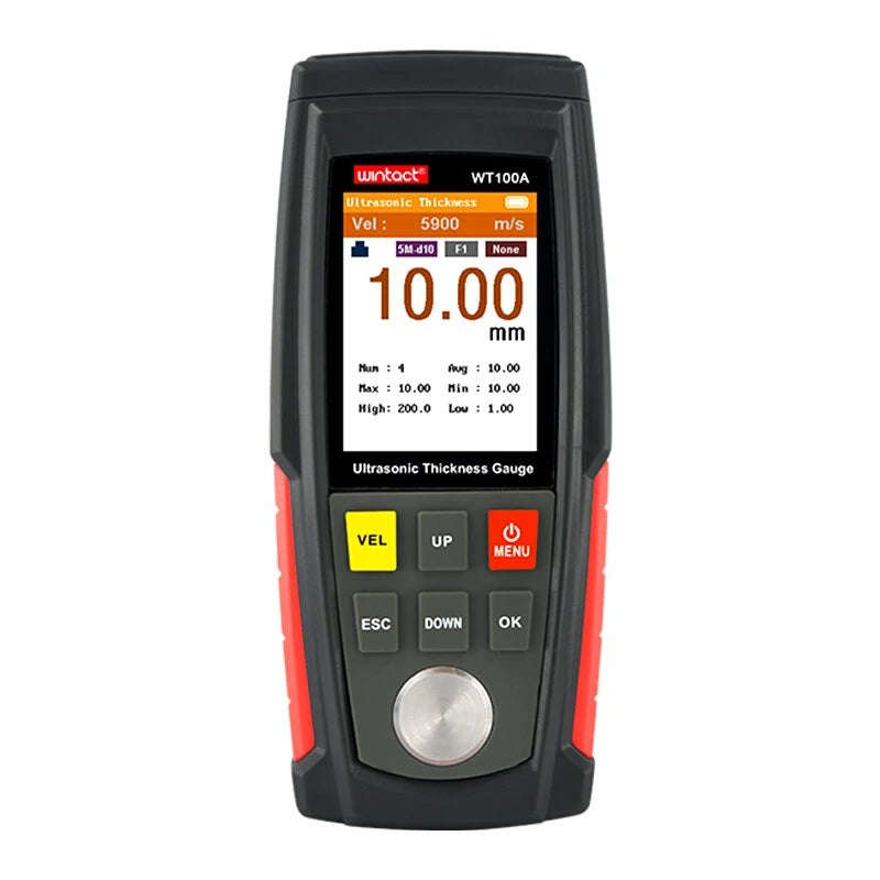 WINTACT WT100A 1.00225.0mm Digital Ultrasonic Thickness Tester