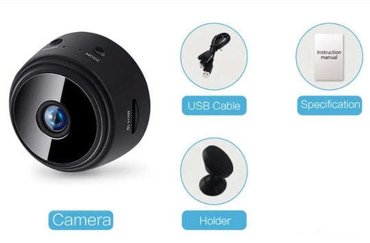 A9 1080P HD Mini Wireless WIFI IP Camera DVR - Compact and Versatile Surveillance Device with Rem...