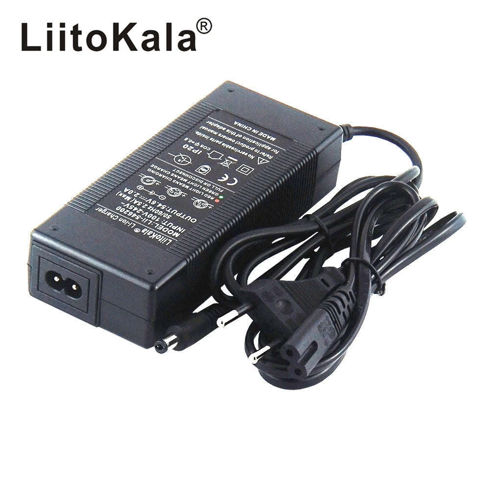 LIITOKALA 48V 2A 13S Lithium Battery Pack Charger - Efficient and Reliable Charging Solution (100...
