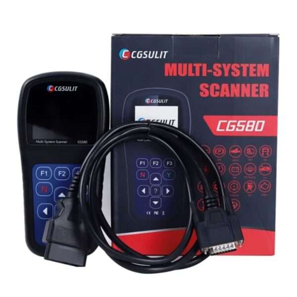 CGSulit CG580 Full-System Vehicle Diagnostics Scanner - Quick and Accurate Troubleshooting (10006...