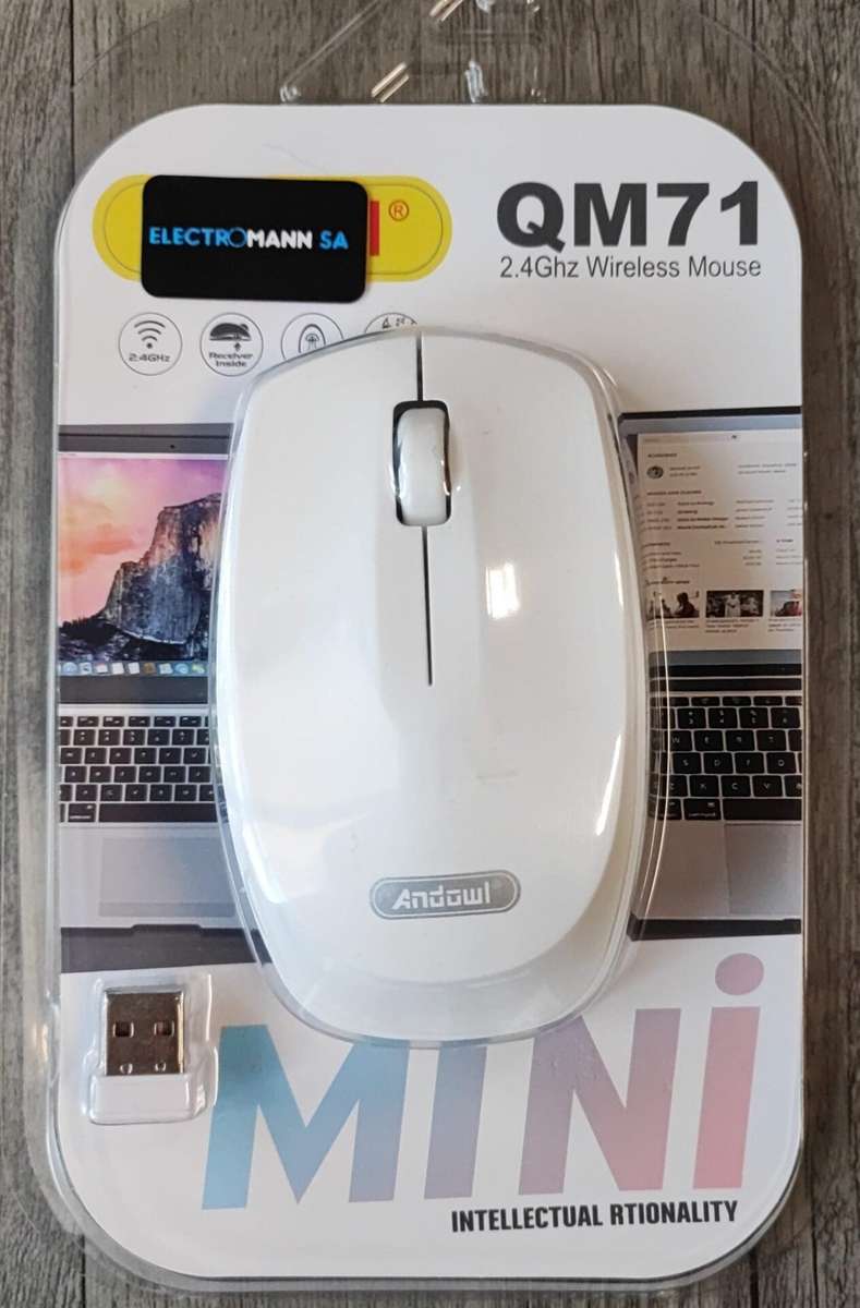 Andowl QM71 2.4Ghz Wireless Mouse - Seamless Connectivity and Precise Control (10005726)