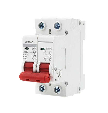 2Pole 63A DC 1000V Circuit Breaker for Solar PV Systems (10005980)