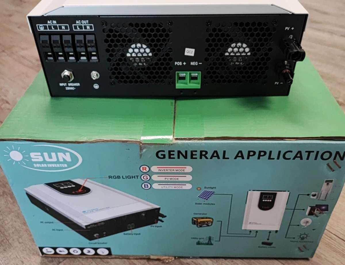 SUN 6.2KW Grid Tied 48v Pure Sine Wave Hybrid Solar Inverter - Efficient Solar Energy Conversion ...