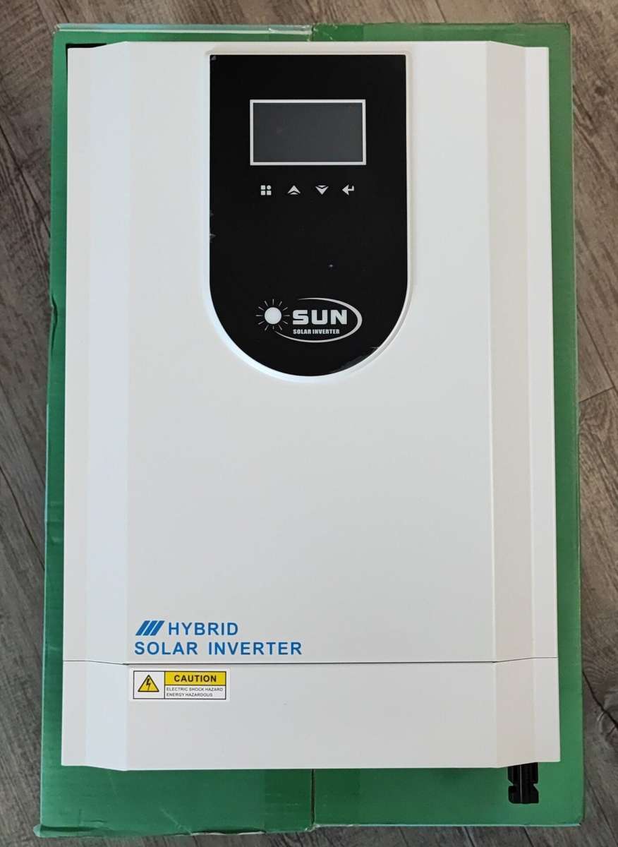 SUN 6.2KW Grid Tied 48v Pure Sine Wave Hybrid Solar Inverter - Efficient Solar Energy Conversion ...