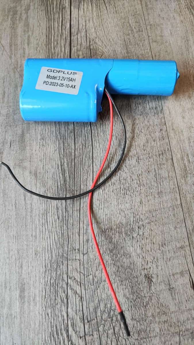 15ah 3.2v LiFePo4 32700 Battery with built-in BMS Board - High-Performance Lithium Iron Phosphate...