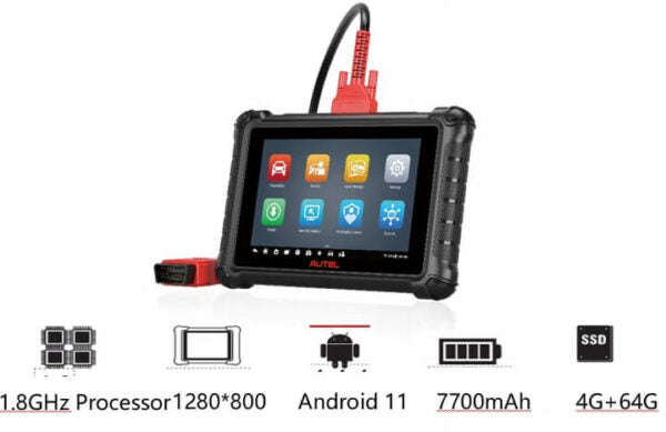Autel MaxiDas DS900 Advanced Diagnostic Scanner (Coding &amp; Component Testing) (50000661)