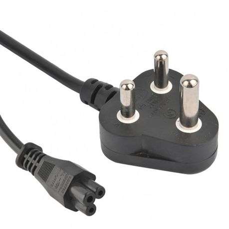 1m Laptop Power Supply AC220v Cord  - Black (10006872)