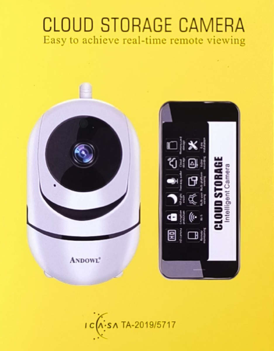 Andowl Q-SX910 4K Smart Intelligent Nanny Camera with Cloud Storage  (10007137)