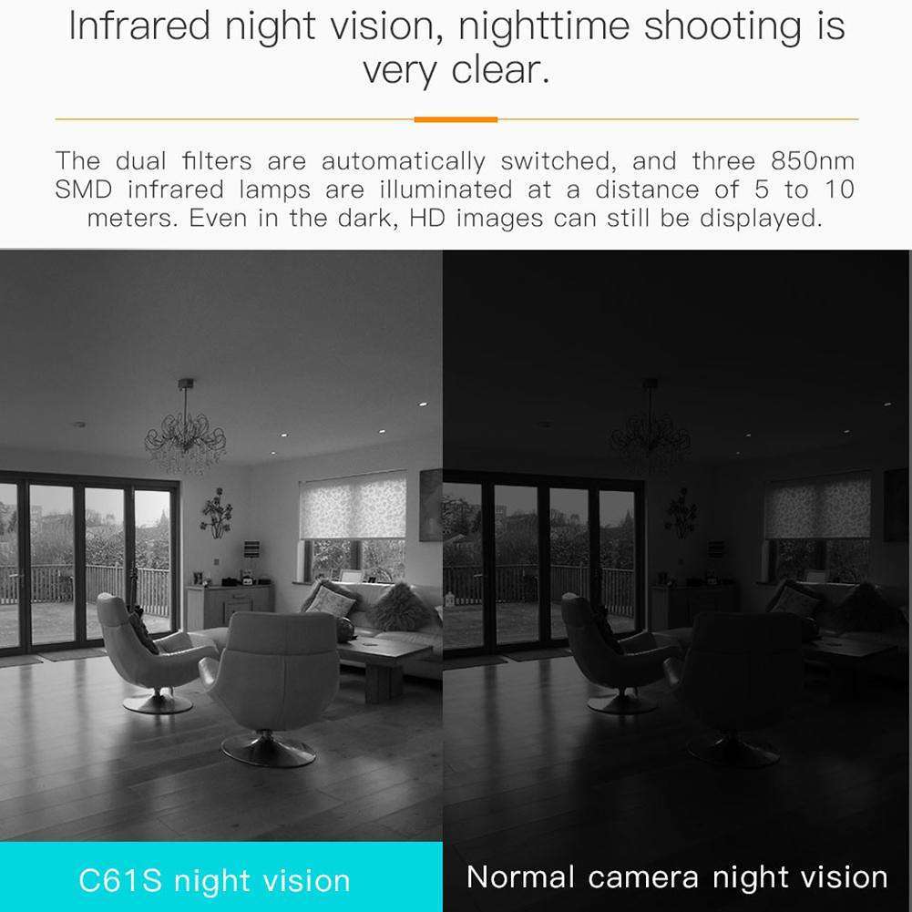 Andowl Q-SX910 4K Smart Intelligent Nanny Camera with Cloud Storage  (10007137)
