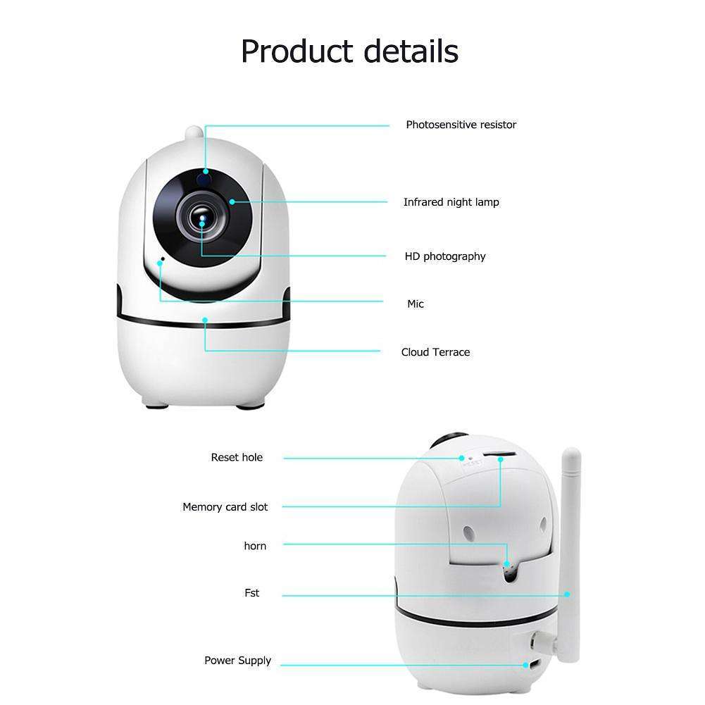 Andowl Q-SX910 4K Smart Intelligent Nanny Camera with Cloud Storage  (10007137)