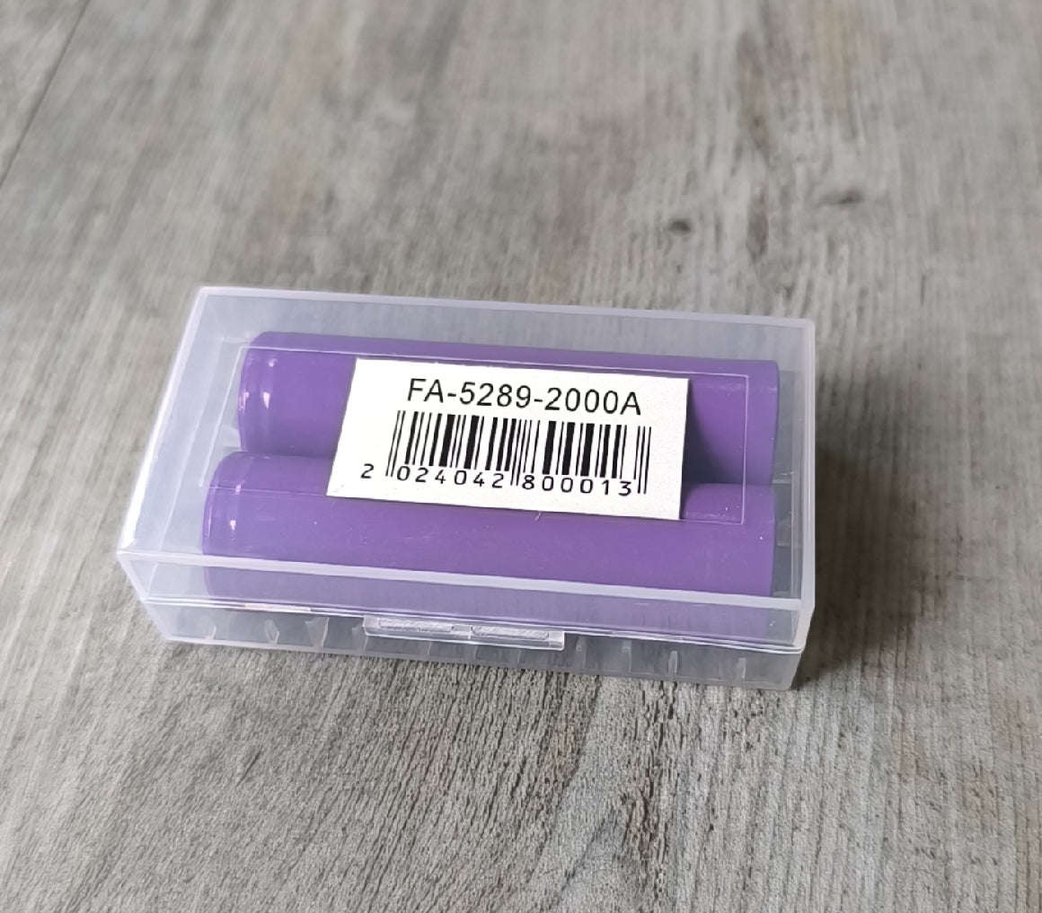 ZYF 18650 2000mah 3.7v Lithium Battery Set