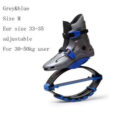 Jumping and Bouncing Exercise Shoes Grey