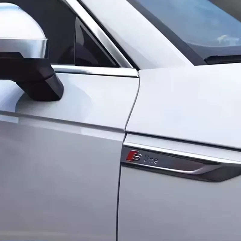 S-line Side Label Decorative Badges for Audi