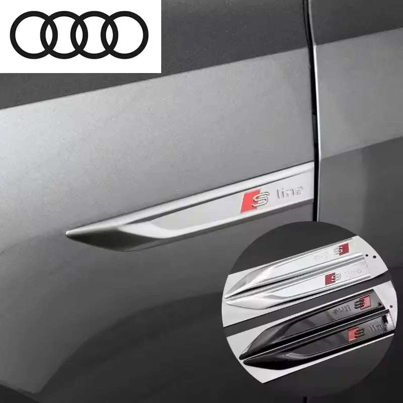 S-line Side Label Decorative Badges for Audi