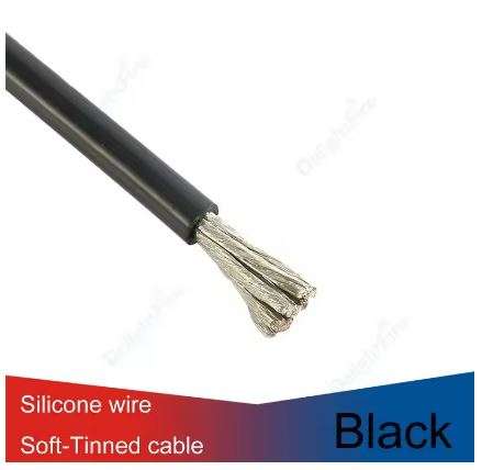 Heat Resistant Silicone Wire 16 Gauge Flexible Silicone Electric Cable for Car Auto Solar Panel I...