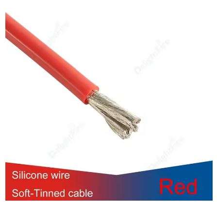 Heat Resistant Silicone Wire 18 Gauge Flexible Silicone Electric Cable for Car Auto Solar Panel I...