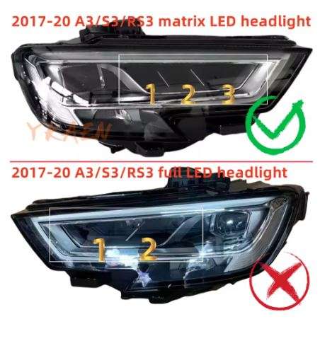 Matrix Headlight Daylight DRL Module 8V0998474B(R) For 2017-20 Audi A3/S3/RS3 (10007435)