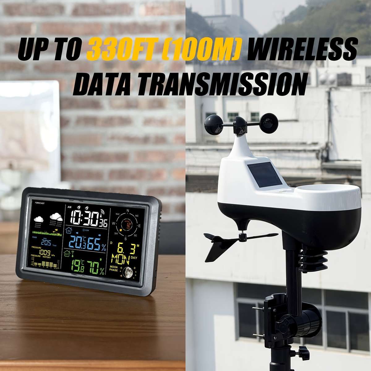 Wireless Weather Station with Outdoor Sensor (10000336)