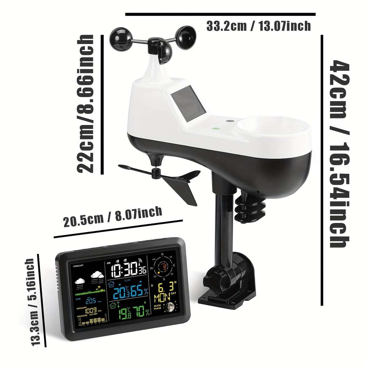 Wireless Weather Station with Outdoor Sensor (10000336)