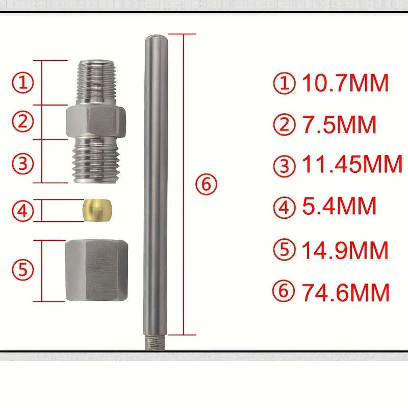 Buy Exhaust Gas Temp Sensor 2m EGT K Type Thermocouple - Reliable and Durable (10005344)