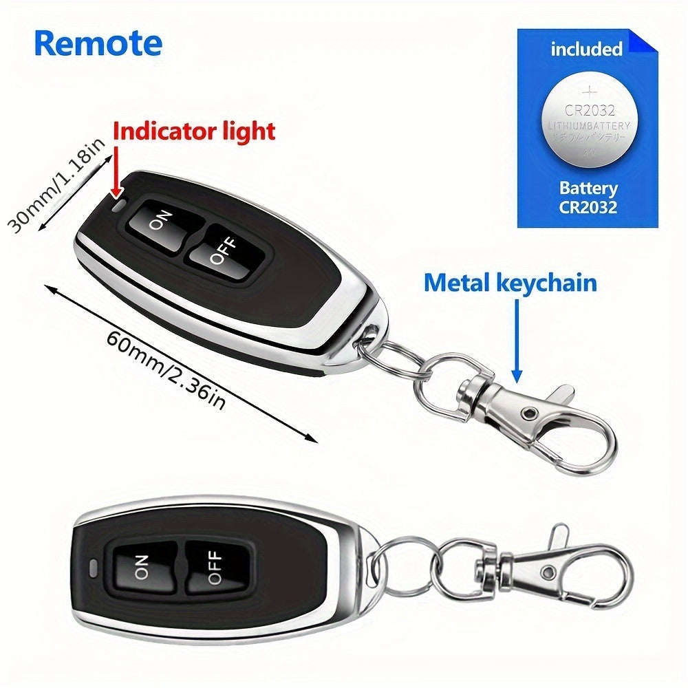DC 12V/24V/48V/72V 30A Wireless Remote Control Switch RF 433Mhz (10007901)