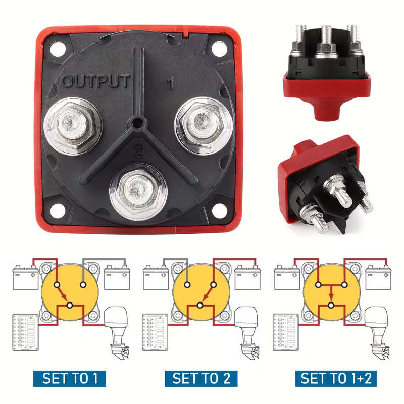 M-Series 12-32V 100-300A Mini Isolator Switch (10000866)