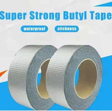 10Meter High Temperature Resistant Waterproof Aluminum Butyl Tape (10007693)
