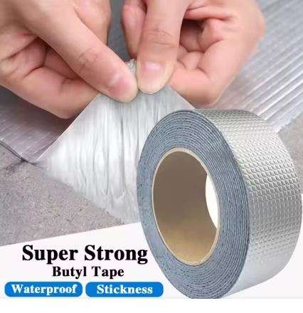 10Meter High Temperature Resistant Waterproof Aluminum Butyl Tape (10007693)