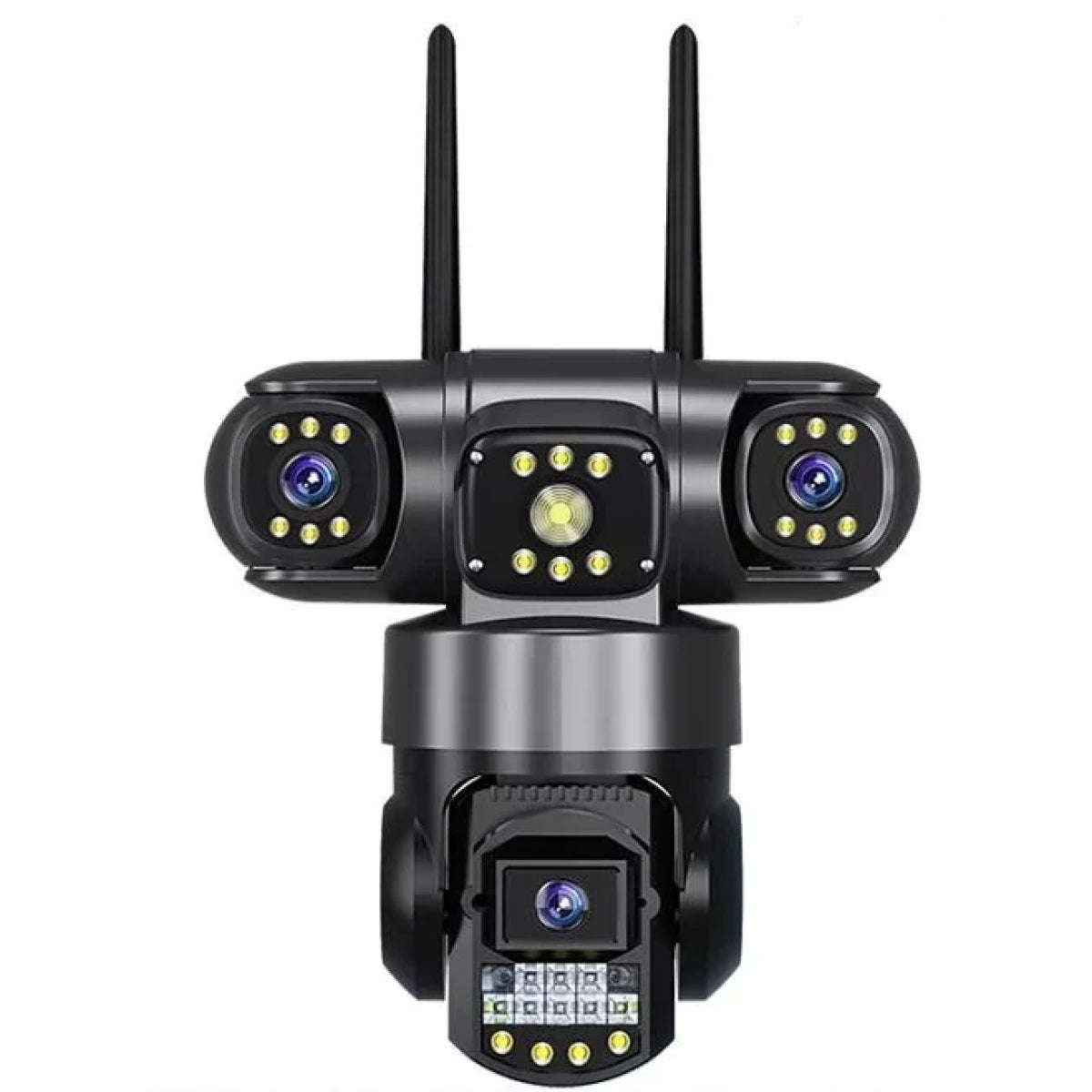 Andowl G3000 WiFi PTZ IP 8K 12MP Security Camera with Triple Lens, Triple Screen, Motion Detectio...
