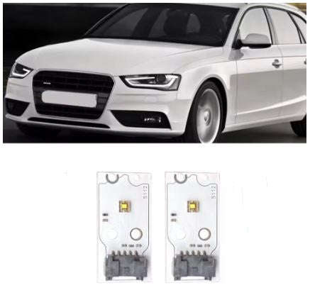 Headlight LED Daytime Running Light DRL For Audi A4/B8 2012 to 2015 Super Bright White Light (100...