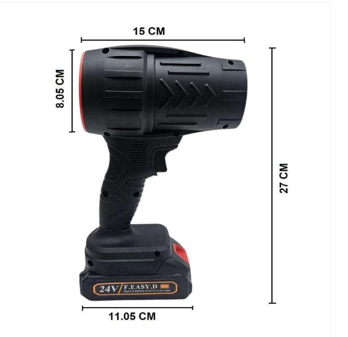 HANDAO Powerfull Handheld Rechargeable Portable Air/ Leaf Blower (10008177)