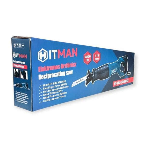 Hitman HT-BRS-3346SX 220V Reciprocating Saw 2800W 115mm