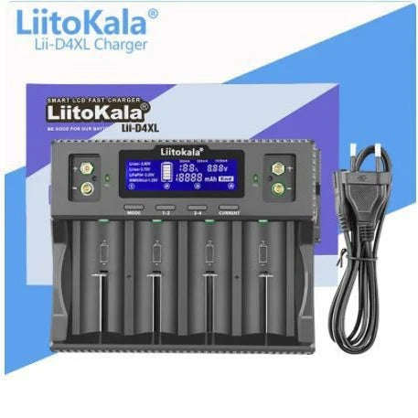 Liitokala Lii-D4XL Smart Multiple Slot Charger (10008397)