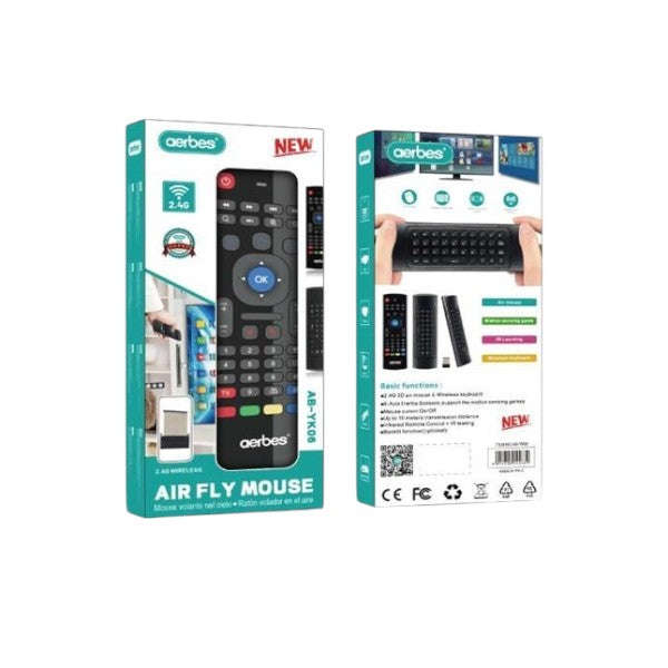 Aerbes AB-YK06 2.4ghz Air Fly Remote Control Mouse With Keyboard