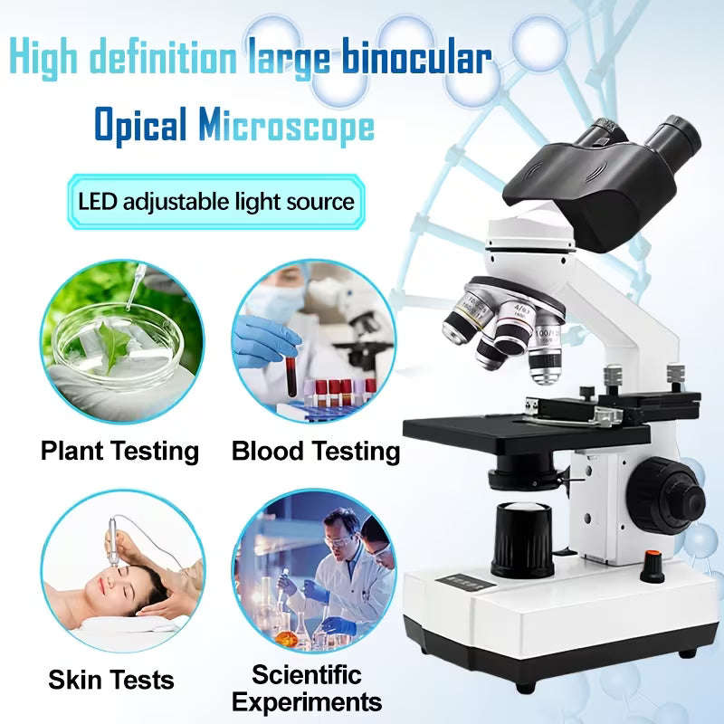Professional Biomedical Compound Microscope 40X-2500X Magnification (10000808)